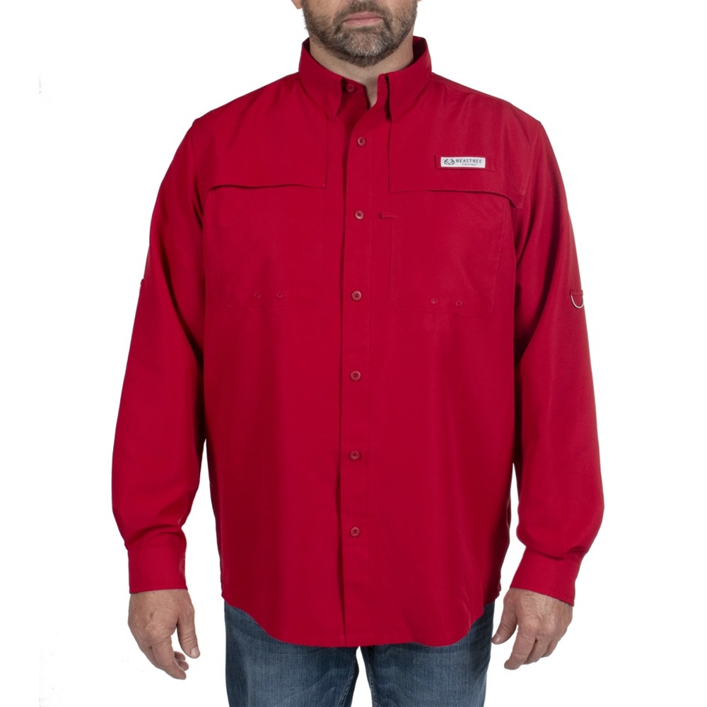 Realtree Workwear Uniform Long Sleeve Shirt Men's 2XL